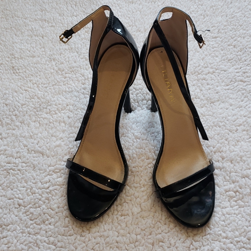 Strappy Black Heels